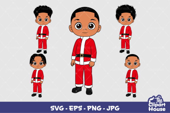 Black Boy Christmas 2: A Versatile Design for Your Next Creative Project