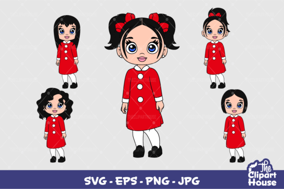 Black Hair Girl Christmas: A Practical Design Asset for Holiday Creativity