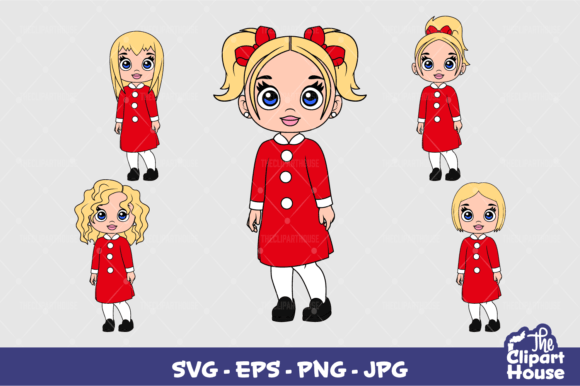 Blonde Girl Christmas: The Ultimate Digital Design for Holiday Crafting