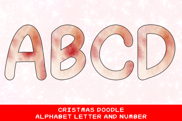 Christmas Doodle Alphabet Letter 119: A Practical Resource for Holiday Design Projects
