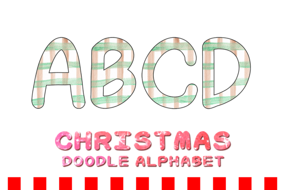 Christmas Doodle Alphabet Letter 130: The Ultimate Asset for Festive Creative Projects