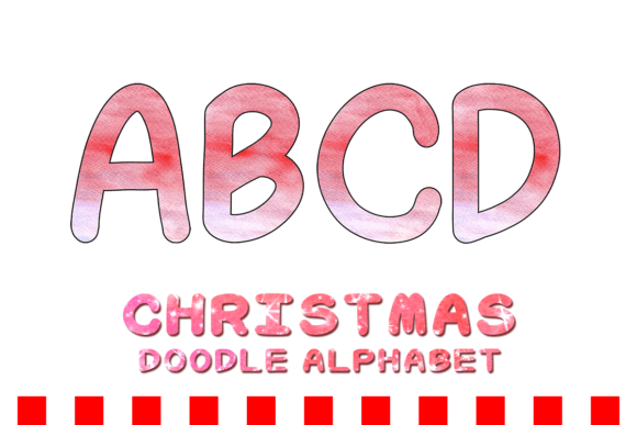 Christmas Doodle Alphabet Letter 135: A Practical Review of Festive Design Assets