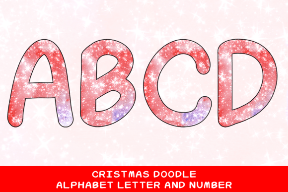 Christmas Doodle Alphabet Letter 22: Elevate Your Holiday Designs