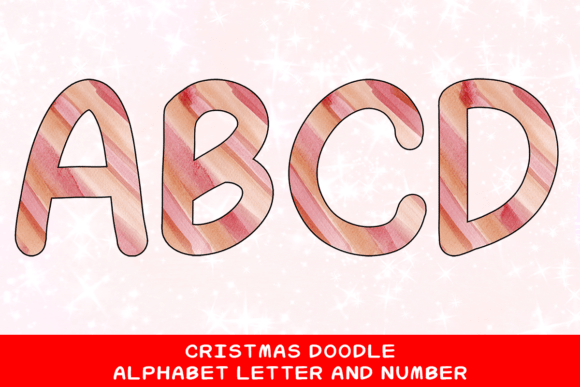 Christmas Doodle Alphabet Letter 49: A Creative Asset for Every Project