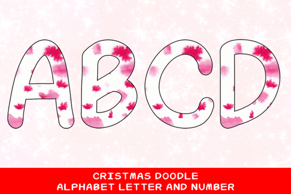 Christmas Doodle Alphabet Letter 68: Integrating Festive Creativity into Your Professional Workflow