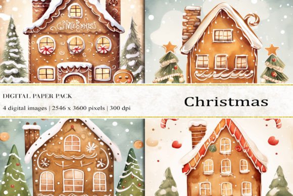 Christmas Ginderbread Digital Papers: A Practical Guide for Creative Projects