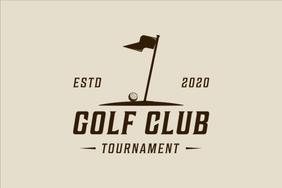 Flag of Golf Club Logo Vector Vintage: A Practical Design Asset for Modern Projects