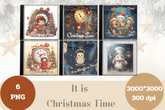 It is Christmas Time: A Unique Design for Creative Projects