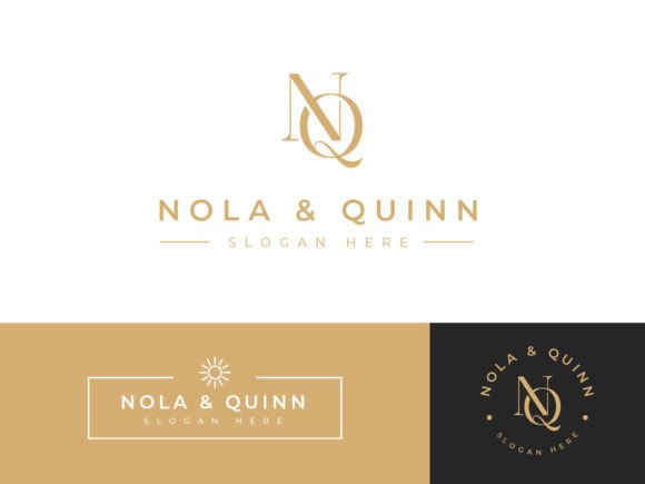 Premium Letter NQ Company Logo Template: The Modern Minimalist Solution for Your Brand